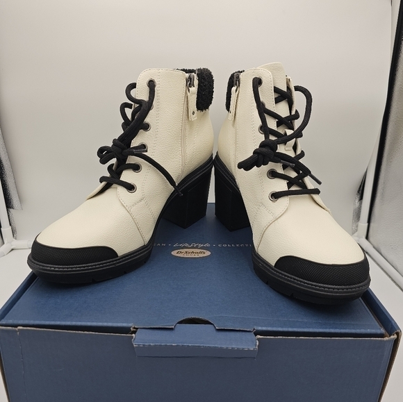 Dr Scholl's For The Love  Ankle Boots. 8.5 Color Tofu - Picture 4 of 8